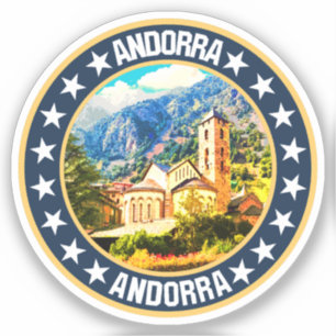 Andorra Aufkleber