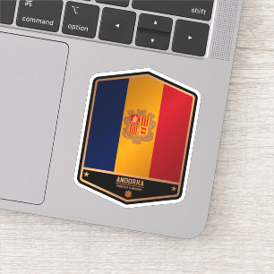Andorra Aufkleber