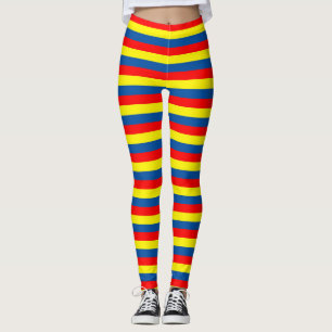 Andorra Ecuador Rumänien Moldawien Kolumbien Flagg Leggings