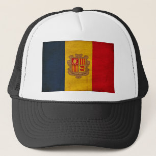 Andorra-Flagge Truckerkappe