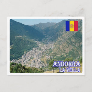 Andorra - La Vella - Postkarte