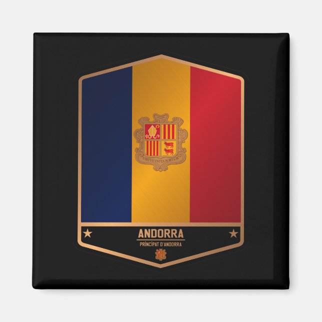 Andorra Magnet (Vorne)