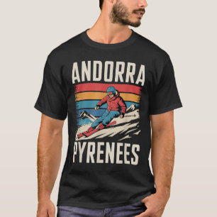 Andorra Pyrenäen Skigebiet, Fun Alpinski T-Shirt