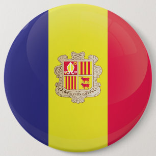 Andorra Round Icon Flag Button