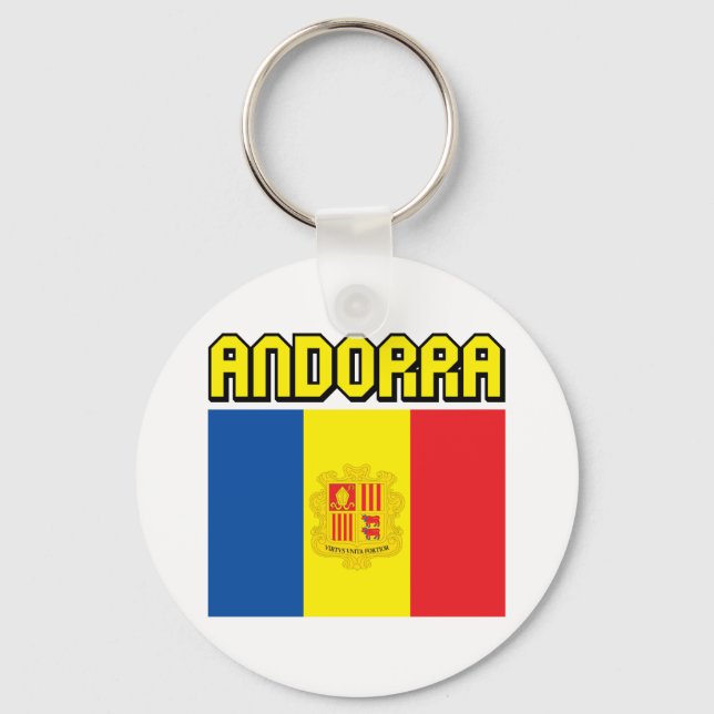 Andorra Schlüsselanhänger (Vorderseite)