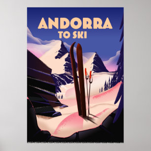 Andorra Skipposter. Poster