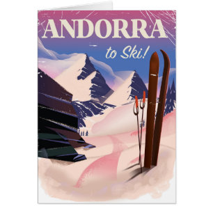 Andorra Vintage-Skiposter