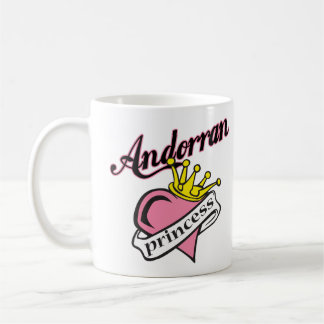 Andorranische Prinzessin Kaffeetasse