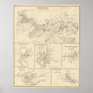 Andover, Merrimack Co Poster