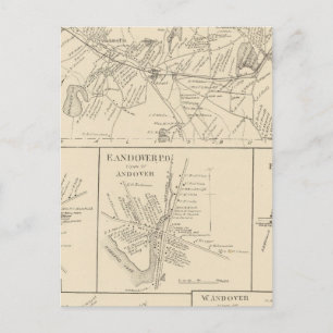 Andover, Merrimack Co Postkarte