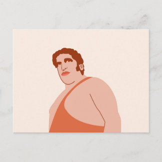 Andre the Giant Postkarte
