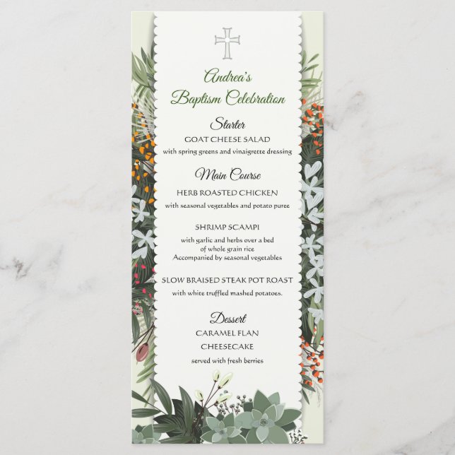 Andrea Menu Menükarte (Vorderseite)