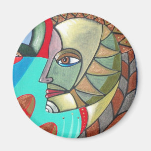 Andrea-Porträt Magnet