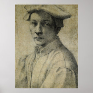 Andrea Quaratesi Portrait von Michelangelo Poster