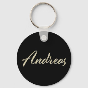 Andreas whitegold Button Schlüsselger Schlüsselanhänger