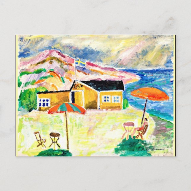 Andreasson - Szene aus Styrso-Tangen Postkarte (Vorderseite)