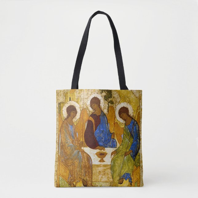 Andrei Rublev, "Heilige Dreifaltigkeit" Tasche (Vorderseite)