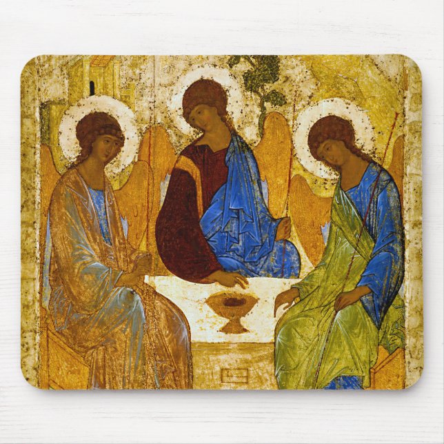 Andrej Rublev, Ikone des Trinity ウ ド. Mousepad (Vorne)