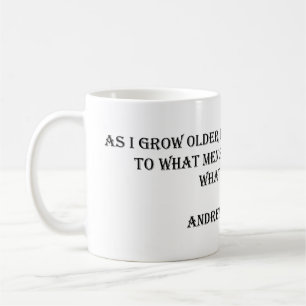 Andrew Carnegie Quote Tasse