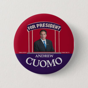 Andrew Cuomo zwanzig zwanzig Button