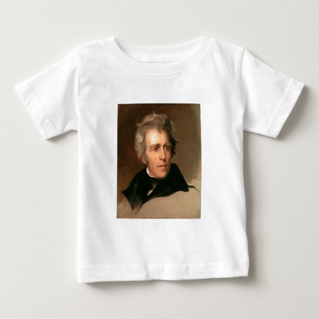 Andrew Jackson Baby T-shirt (Vorderseite)