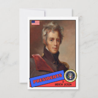 Andrew Jackson Baseball Card