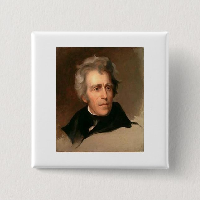 Andrew Jackson Button (Vorderseite)