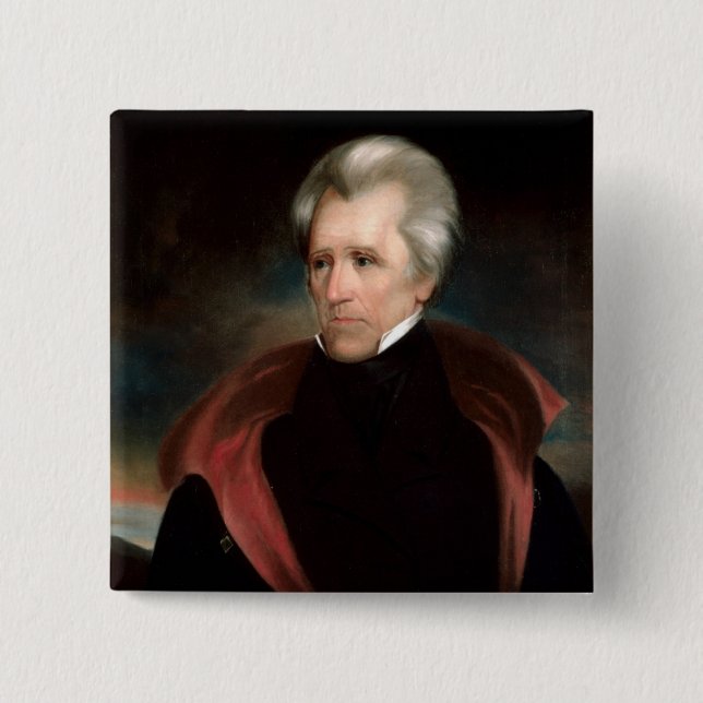 Andrew Jackson Button (Vorderseite)