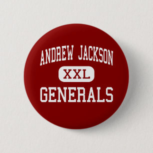 Andrew Jackson - Generäle - Mitte - Titusville Button