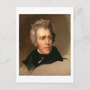 Andrew Jackson Postkarte