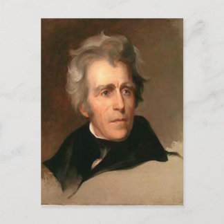 Andrew Jackson Postkarte
