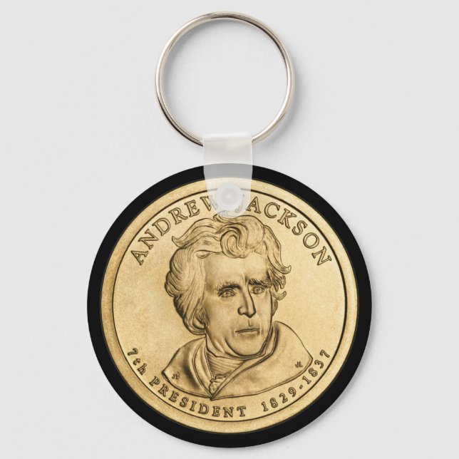 ANDREW JACKSON SCHLÜSSELANHÄNGER (Vorderseite)