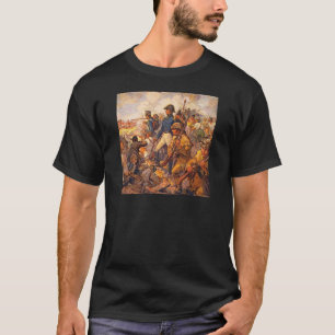 Andrew Jackson während des Kampfes von New Orlean T-Shirt