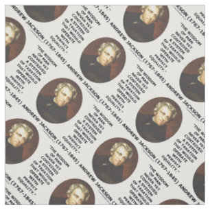 Andrew Jackson Wisdom steuerliche Gleichheit Stoff