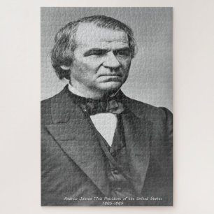 Andrew Johnson 17. Präsident von Amerika.