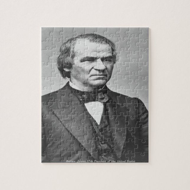Andrew Johnson 17. Präsident von Amerika. (Vertikal)