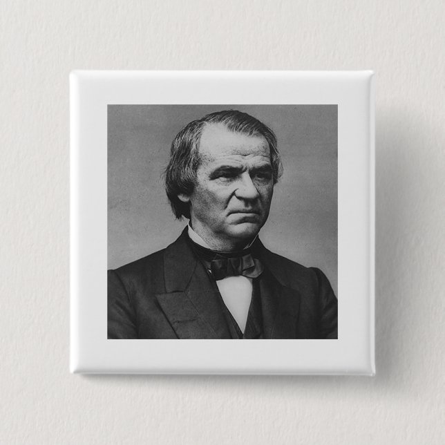 Andrew Johnson Button (Vorderseite)
