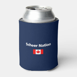 Andrew Scheer Nation Conservative Canada Flag Dark Dosenkühler
