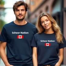 Andrew Scheer Nation Conservative Canada Flag Dark
