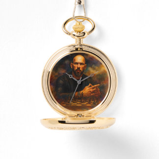 Andrew Tate Goldene Taschenuhr Armbanduhr