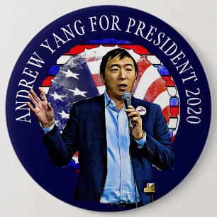 Andrew Yang für Wahl Präsidenten-2020 US Button