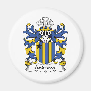 Andrews Familienwappen Magnet