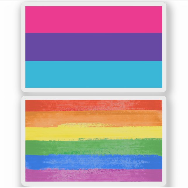 Androgyne Pride Aufkleber (Vorderseite)