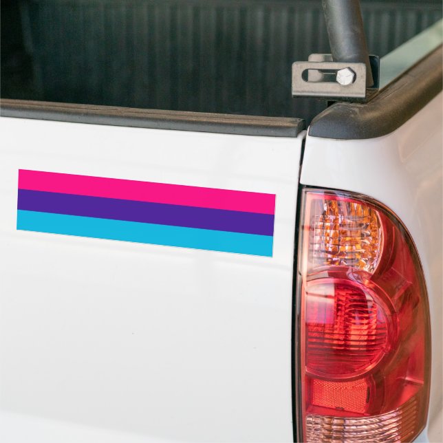 Androgyne Pride Autoaufkleber (Auf Lkw)