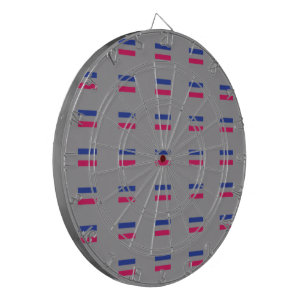 ANDROGYNE STOLZ-PATTERN DARTSCHEIBE