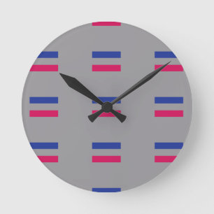 ANDROGYNE STOLZ-PATTERN RUNDE WANDUHR