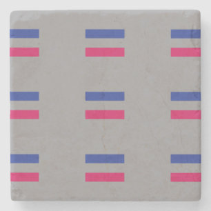 ANDROGYNE STOLZ-PATTERN STEINUNTERSETZER