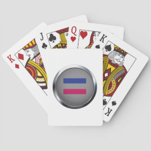 ANDROGYNISCHES MEDAILLON SPIELKARTEN