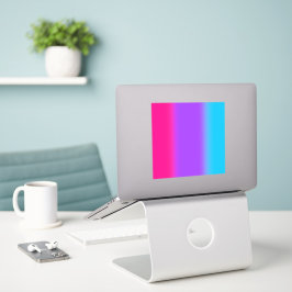 Androgynous Pride Gradient - Geschenk für Androgyn Aufkleber