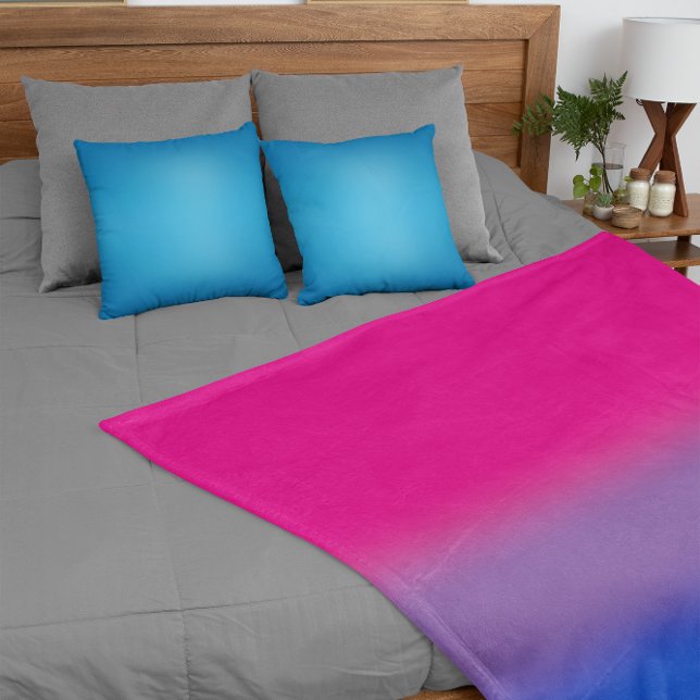 Androgynous Pride Gradient - Geschenk für Androgyn Fleecedecke (Von Creator hochgeladen)